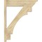 Ekena Millwork Merced Traditional Rough Sawn Outlooker, Douglas Fir, 8"W x 34"D x 42"H OUT08X34X42MRC01RDF - alternate 4